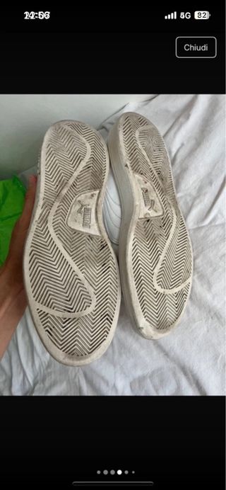 3 paia di scarpe Puma 41 Tata 39 Bikkembergs 42