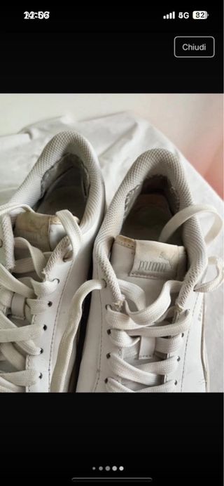 3 paia di scarpe Puma 41 Tata 39 Bikkembergs 42