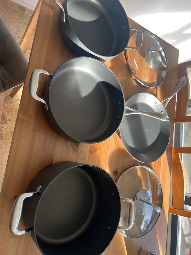 Set Ollas Tupperware Negro