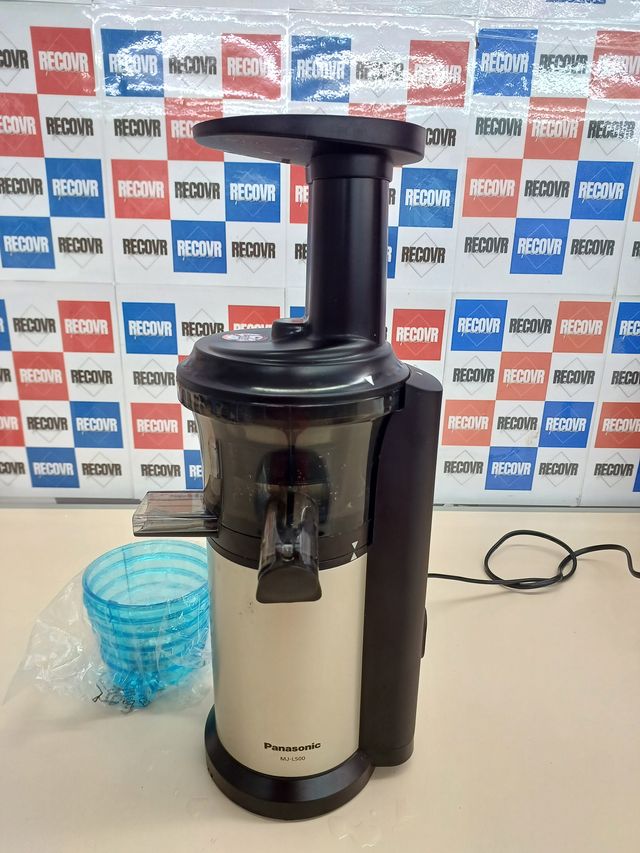 ✅ Panasonic MJ-L500 Exprimidor de velocidade lenta, 150 W, 1,3 litros