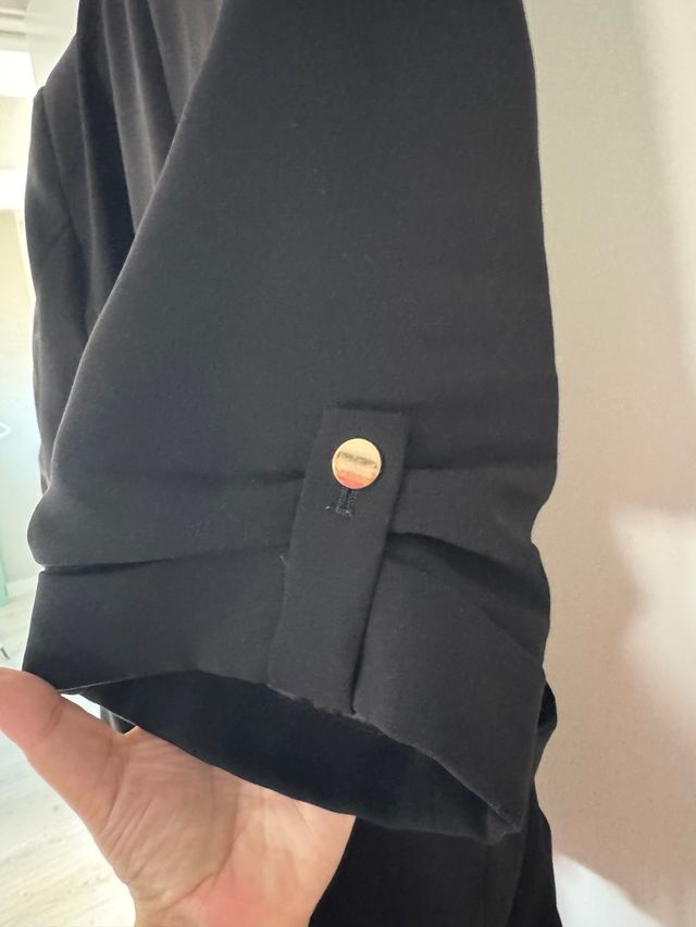 Blazer Zara Negro Mujer