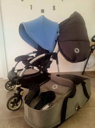 Bugaboo Bee 3 Carrito Bebé Azul