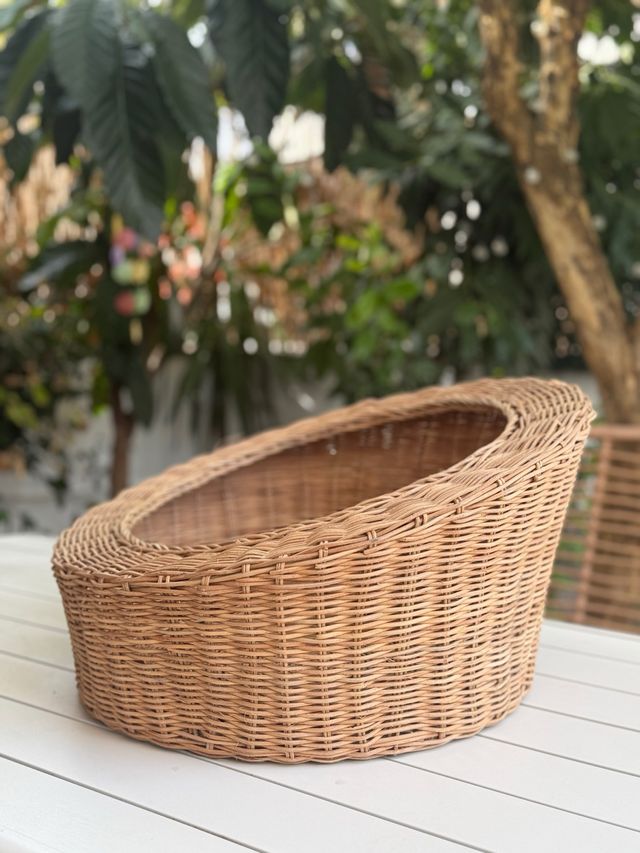 Cama mimbre mascotas Zara Home