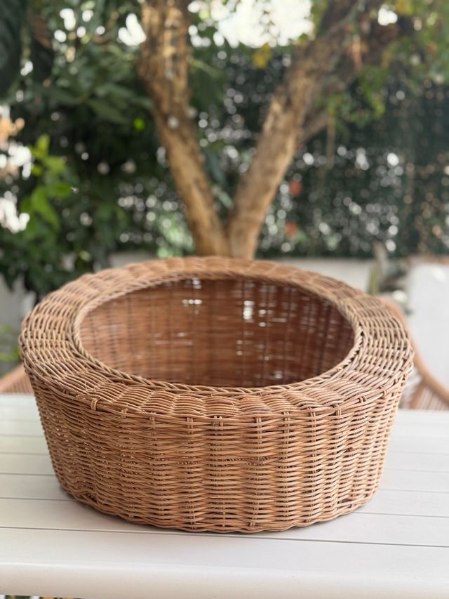 Cama mimbre mascotas Zara Home