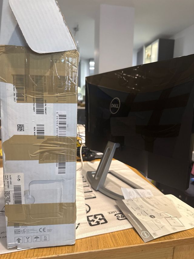 Monitor Dell S2318H Negro/Plateado