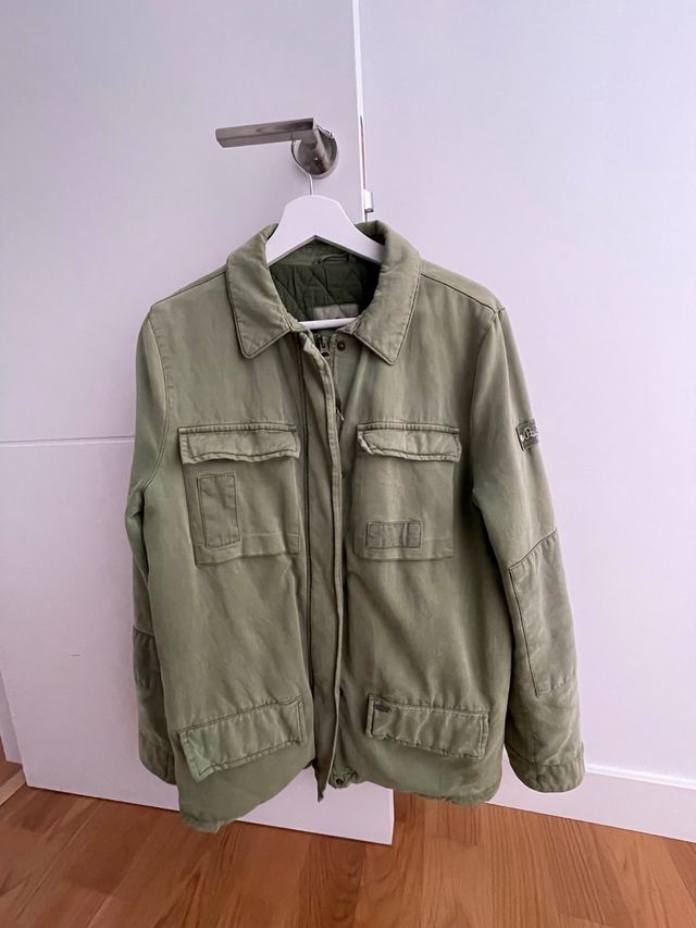 Chaqueta Pepe Jeans verde militar Talla S/M