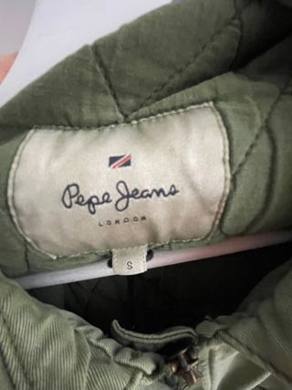 Chaqueta Pepe Jeans verde militar Talla S/M