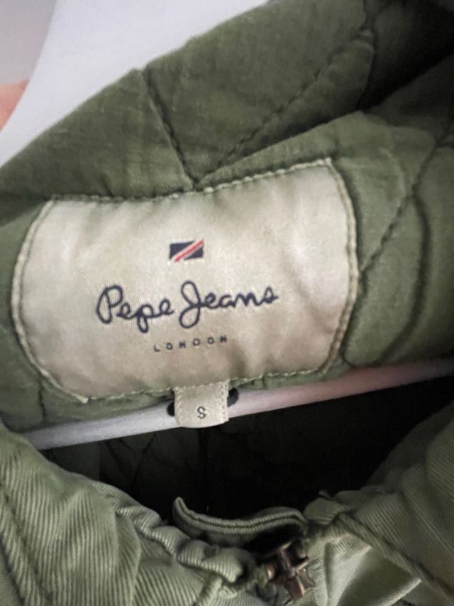 Chaqueta Pepe Jeans verde militar Talla S/M