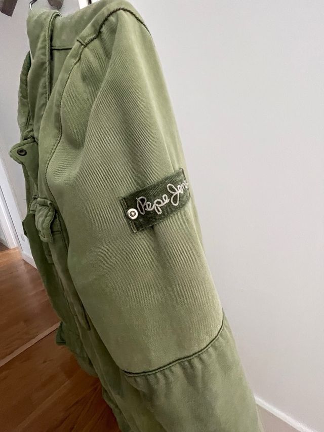 Chaqueta Pepe Jeans verde militar Talla S/M
