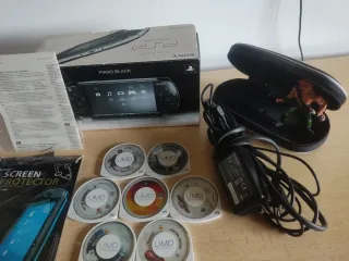 Sony PSP Piano Black + Accesorios