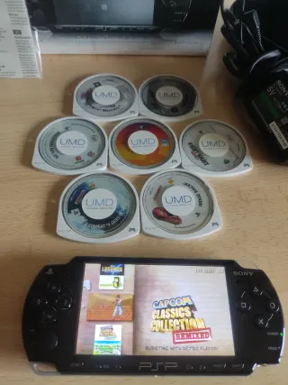 Sony PSP Piano Black + Accesorios