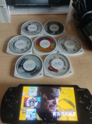Sony PSP Piano Black + Accesorios