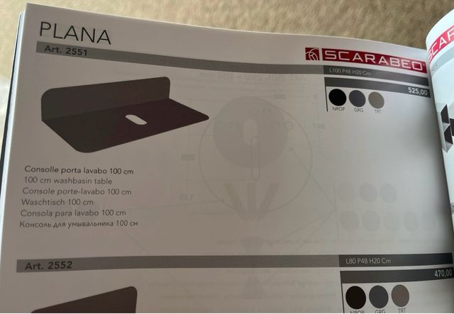 Conjunto baño diseño azul Scarabeo