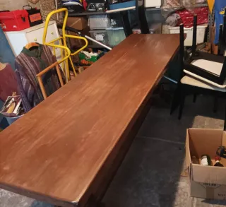 Tavolo in noce massello