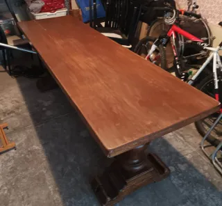 Tavolo in noce massello