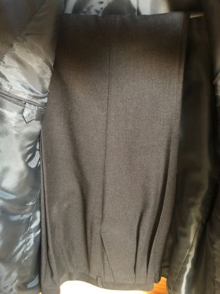 Traje de chaqueta para caballero gris