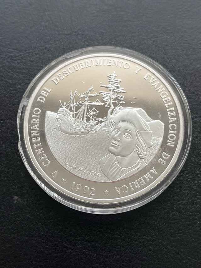 República Dominicana 100 Pesos Plata 1992