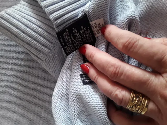 Jersey Tommy Hilfiger algodón azul claro