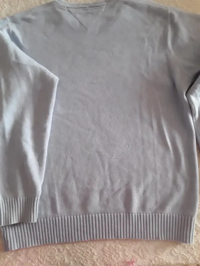 Jersey Tommy Hilfiger algodón azul claro