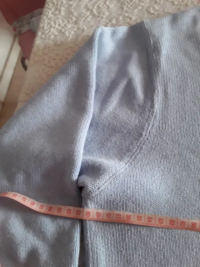 Jersey Tommy Hilfiger algodón azul claro