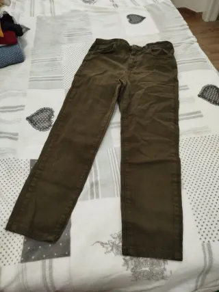 Jeans Zara donna verde oliva Taglia 42