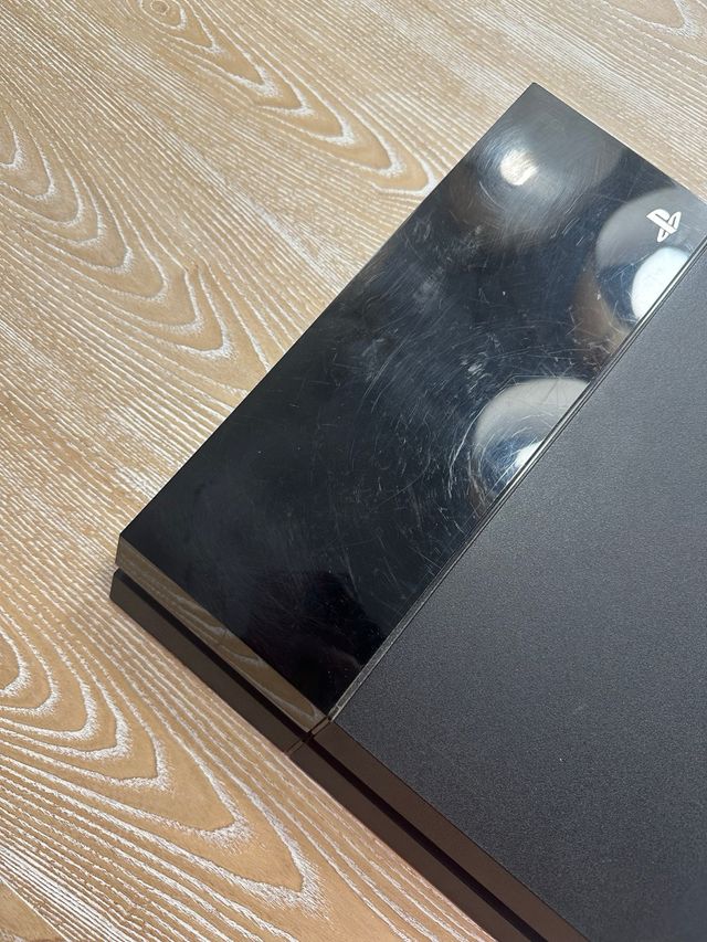 PS4 Fat 500GB Preta + Controle Azul