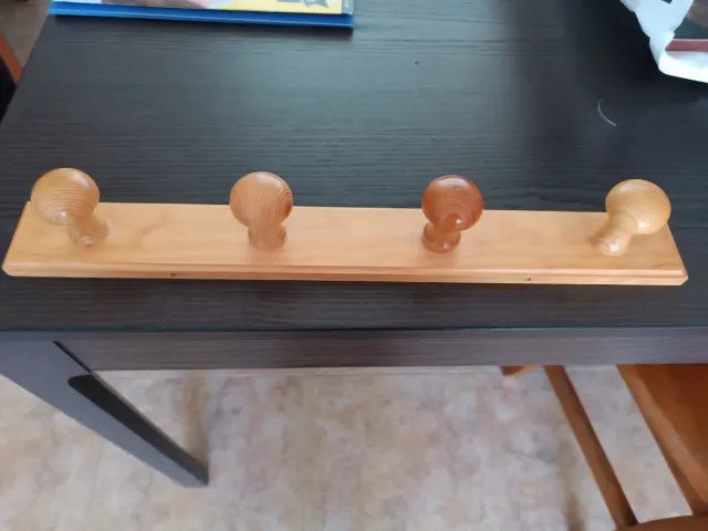 Colgador metálico para corbatas con 10 perchas y d