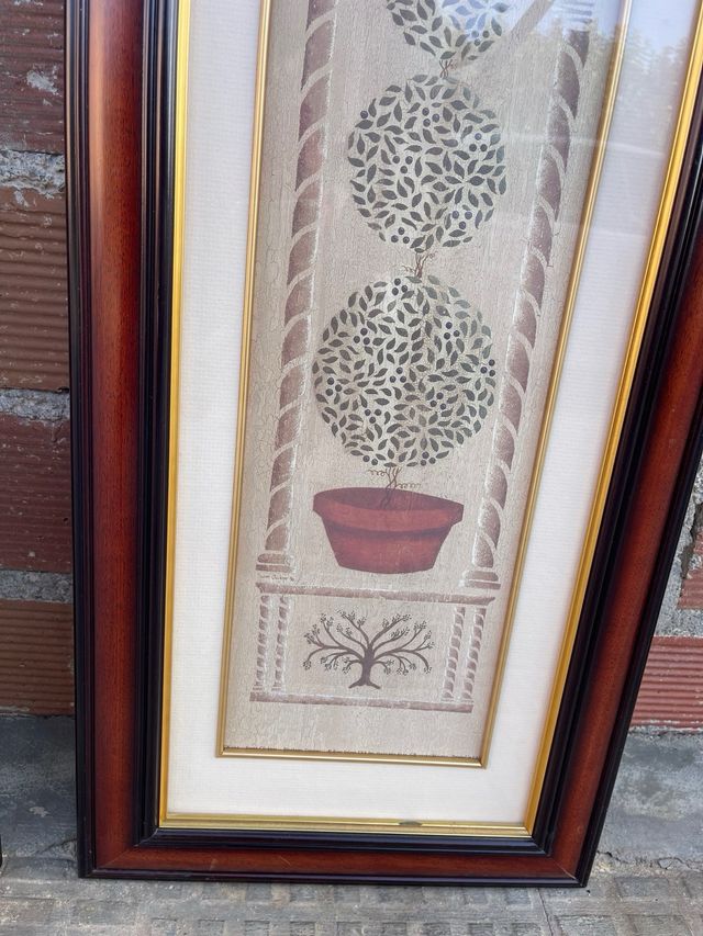 Conjunto de 2 cuadros decorativos