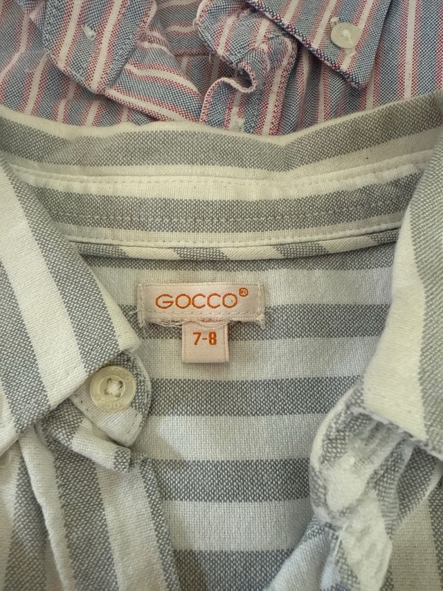 Lote 4 Camisas Niño 7-8 Años