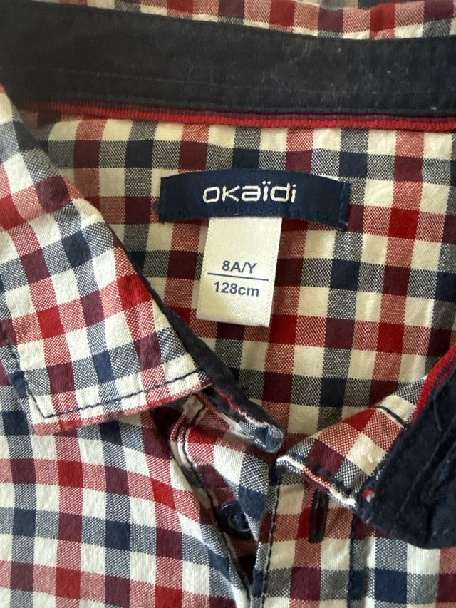 Lote 4 Camisas Niño 7-8 Años