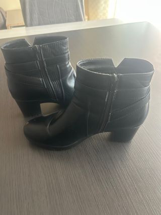 Botines negros mujer talla 39