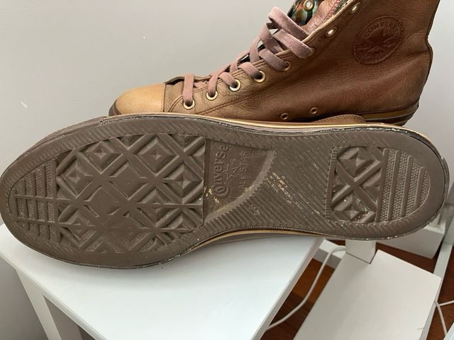 Zapatillas botas Converse All Star Marrón Talla 48