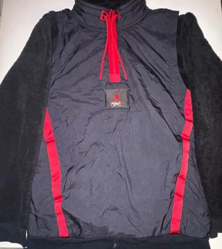 Chaqueta Jordan Negra y Roja