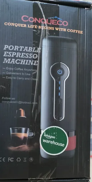 Cafetera Espresso Portátil Autocalentable