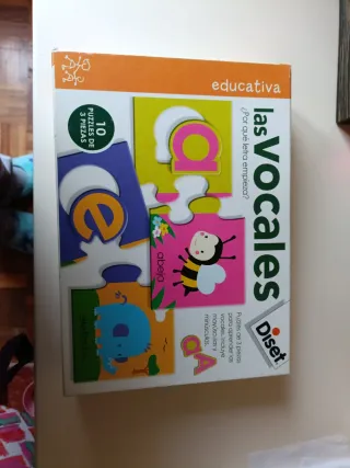 Puzzle Diset Las Vocales Educativo