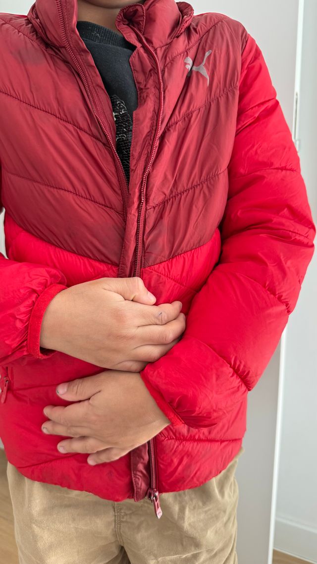 Chaqueta Puma Roja Niños