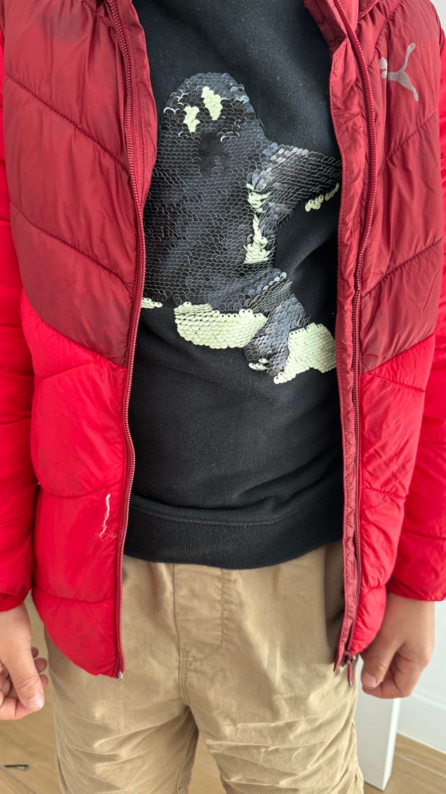 Chaqueta Puma Roja Niños