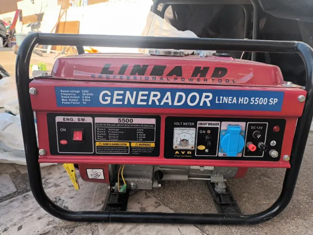 Generador Eléctrico LINEA HD 5500 SP