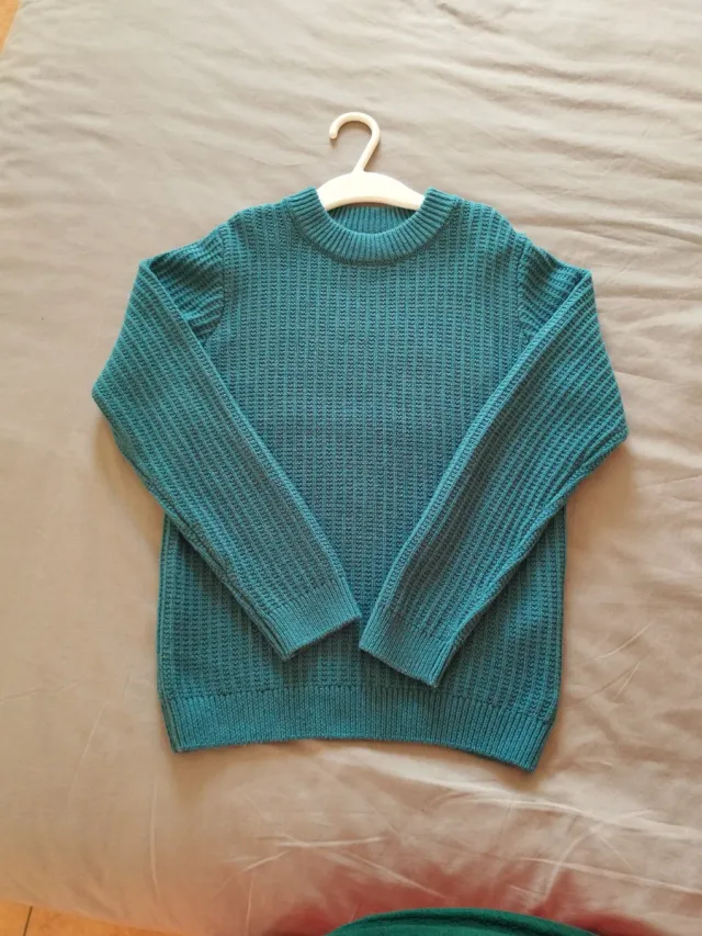 Jersey niño 7-8 años azul