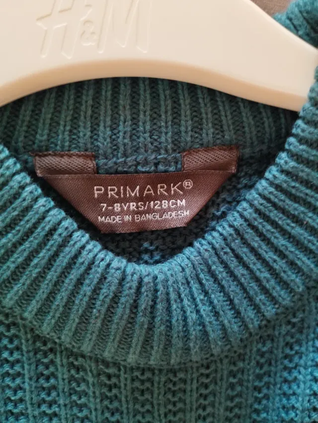 Jersey niño 7-8 años azul