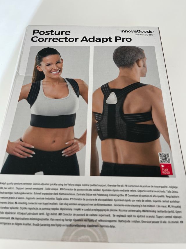 Corrector Postura InnovaGoods Adapt Pro. Nuevo.