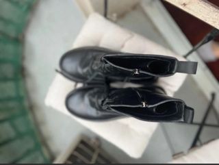 Botas Koi Footwear cuero vegano negras