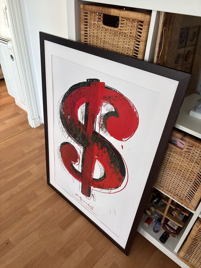 Cuadro Dollar Sign Warhol