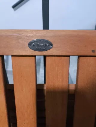 Set Tavolo e Sedie Legno da Esterno