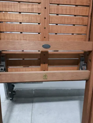 Set Tavolo e Sedie Legno da Esterno