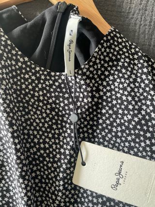 Vestido Pepe Jeans negro y blanco