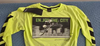 Camiseta Niño Chapter Young Manga Larga