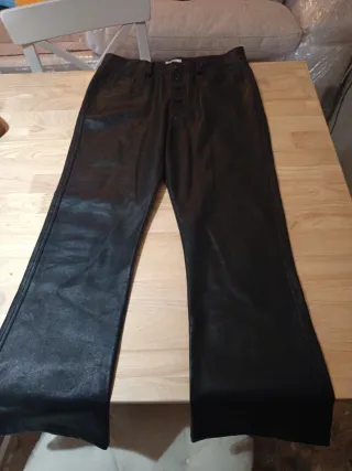 Pantalón de cuero NOON negro