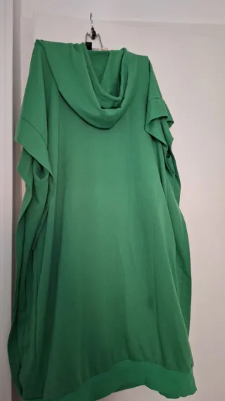 Vestido Sudadera Verde