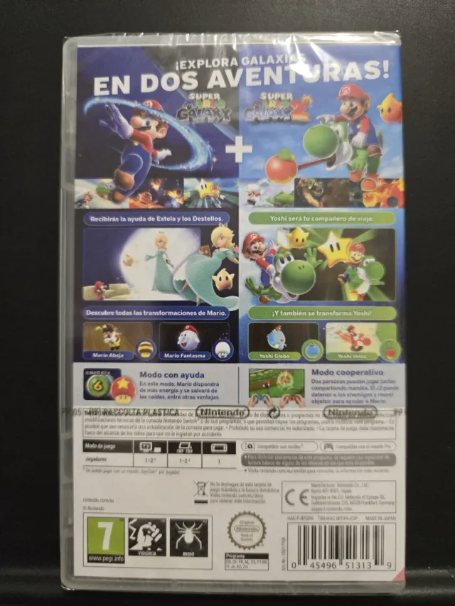 Super Mario Galaxy 1 y 2 Nintendo Switch
